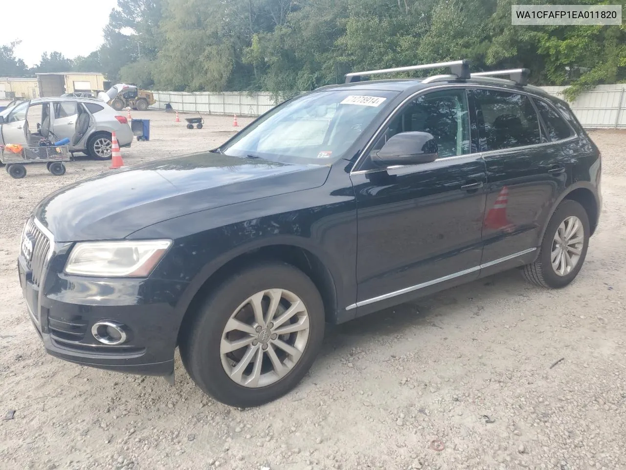 2014 Audi Q5 Premium VIN: WA1CFAFP1EA011820 Lot: 71278914