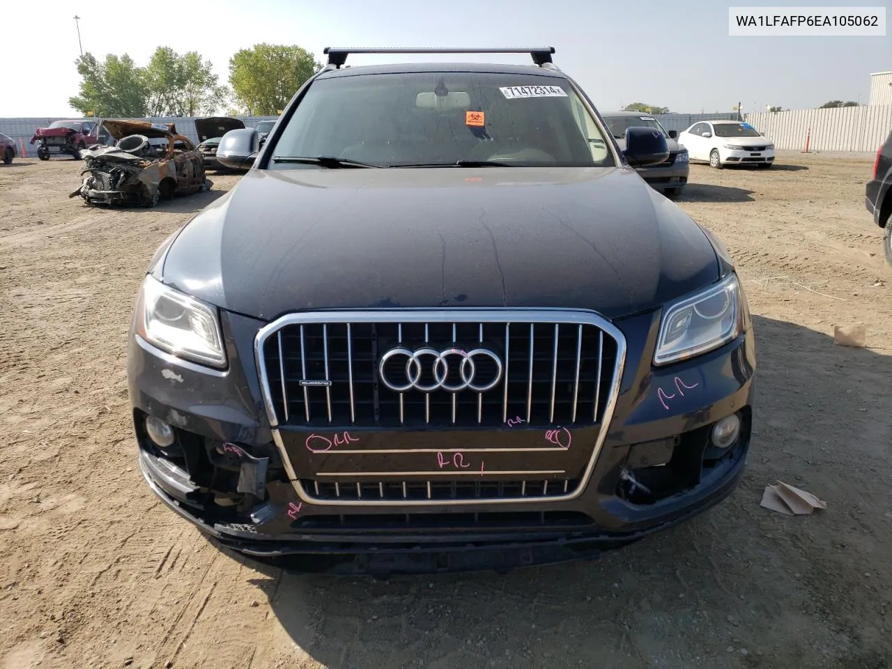 WA1LFAFP6EA105062 2014 Audi Q5 Premium Plus