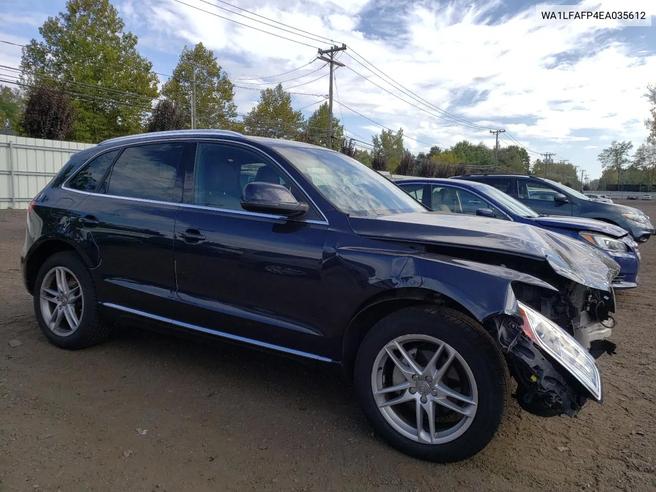 WA1LFAFP4EA035612 2014 Audi Q5 Premium Plus