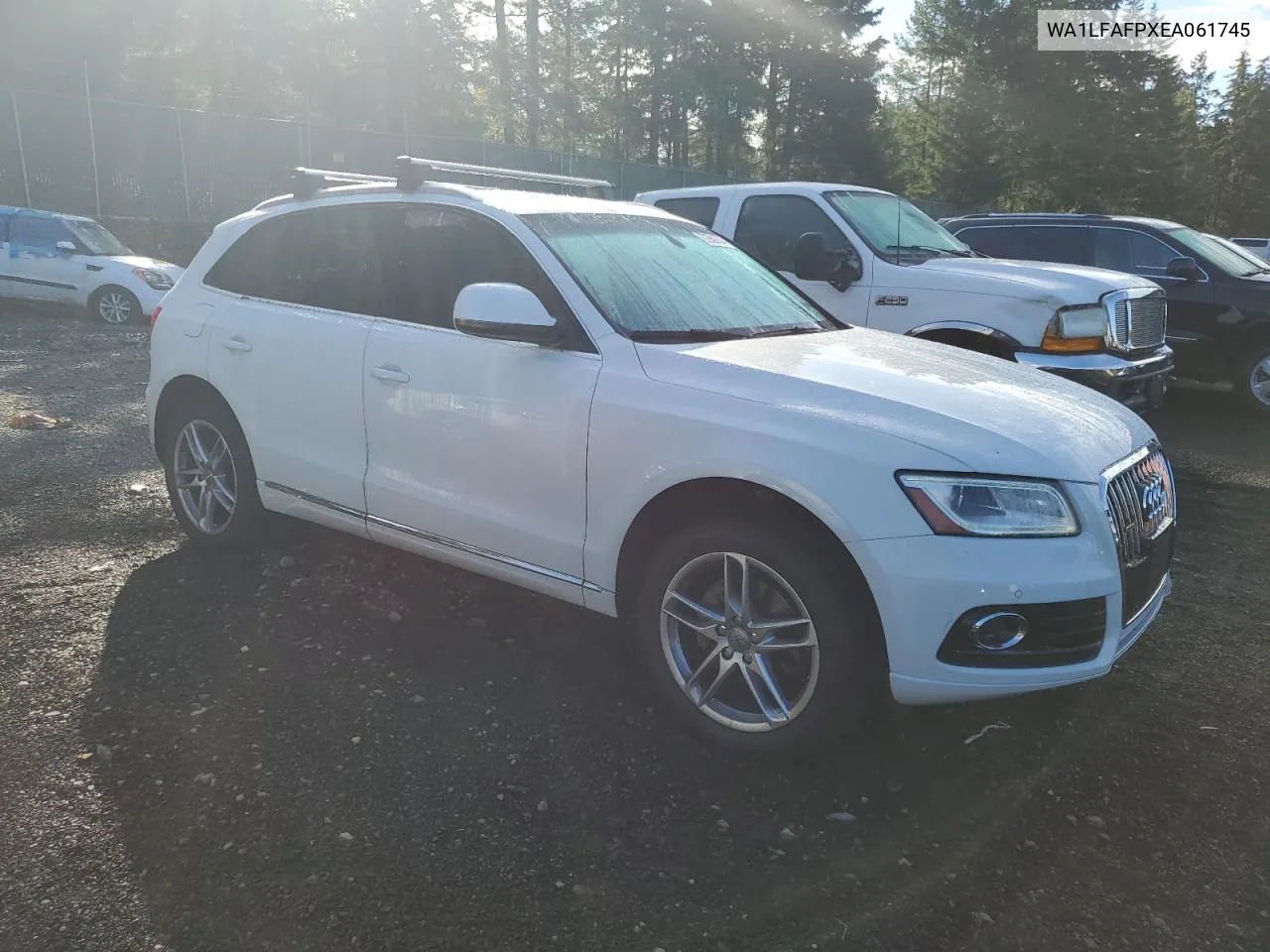 2014 Audi Q5 Premium Plus VIN: WA1LFAFPXEA061745 Lot: 72959784