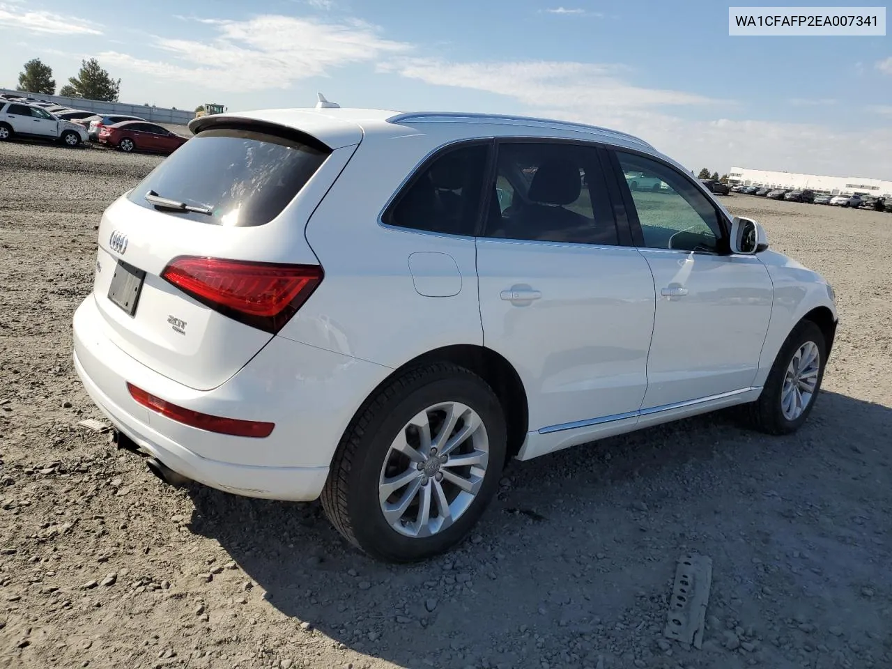 2014 Audi Q5 Premium VIN: WA1CFAFP2EA007341 Lot: 72963324