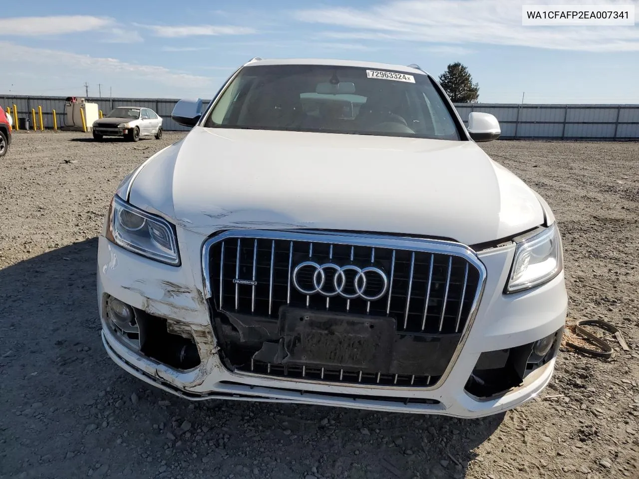 2014 Audi Q5 Premium VIN: WA1CFAFP2EA007341 Lot: 72963324