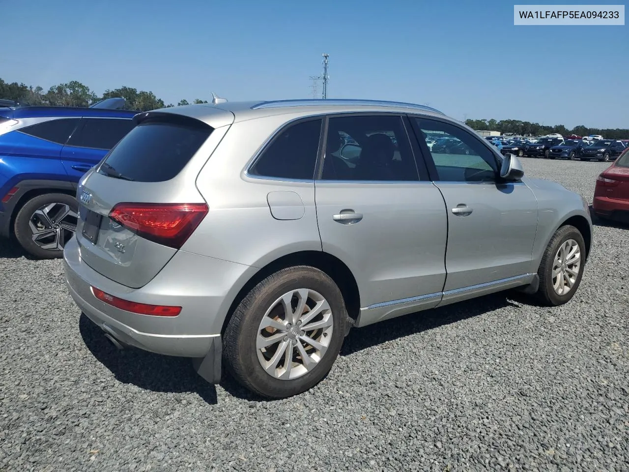 2014 Audi Q5 Premium Plus VIN: WA1LFAFP5EA094233 Lot: 75160024