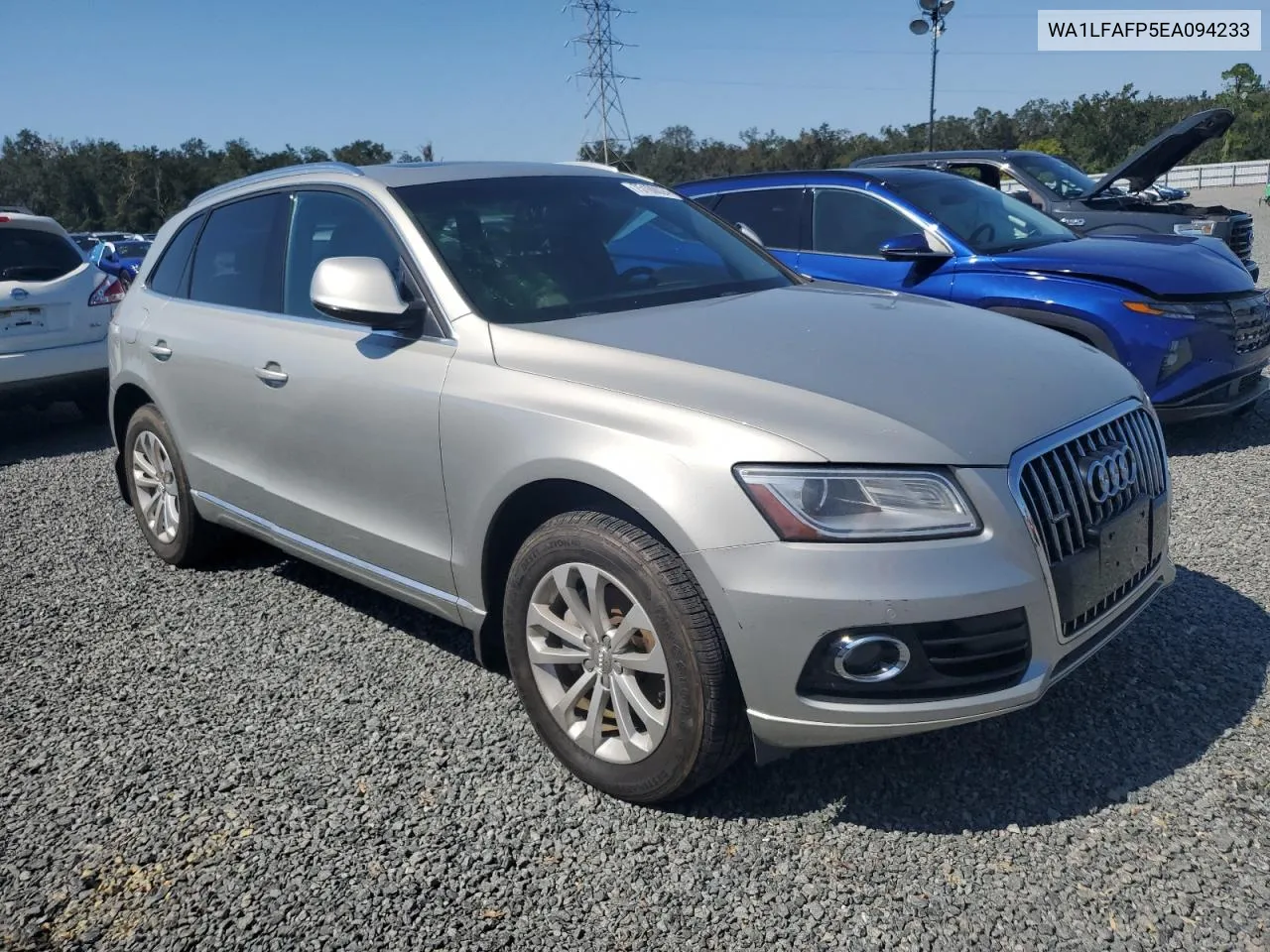 2014 Audi Q5 Premium Plus VIN: WA1LFAFP5EA094233 Lot: 75160024