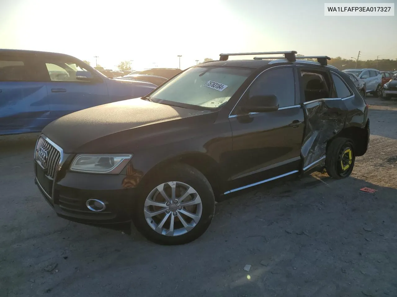 WA1LFAFP3EA017327 2014 Audi Q5 Premium Plus