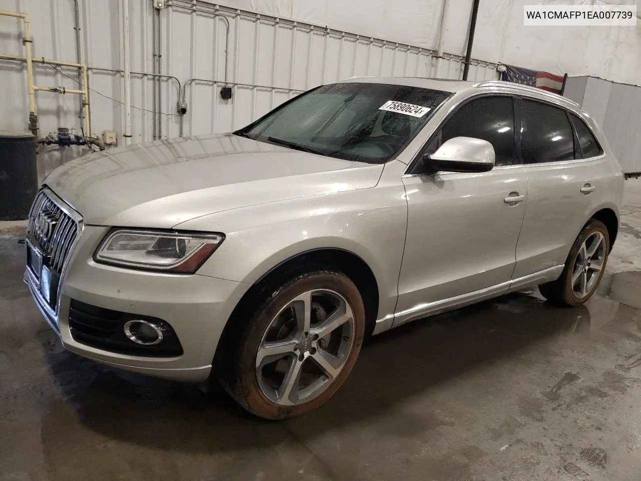 2014 Audi Q5 Tdi Premium Plus VIN: WA1CMAFP1EA007739 Lot: 75890624