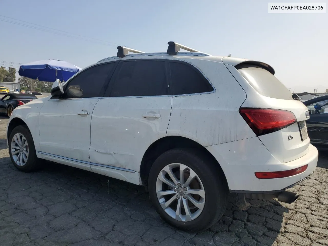 2014 Audi Q5 Premium VIN: WA1CFAFP0EA028706 Lot: 76208224