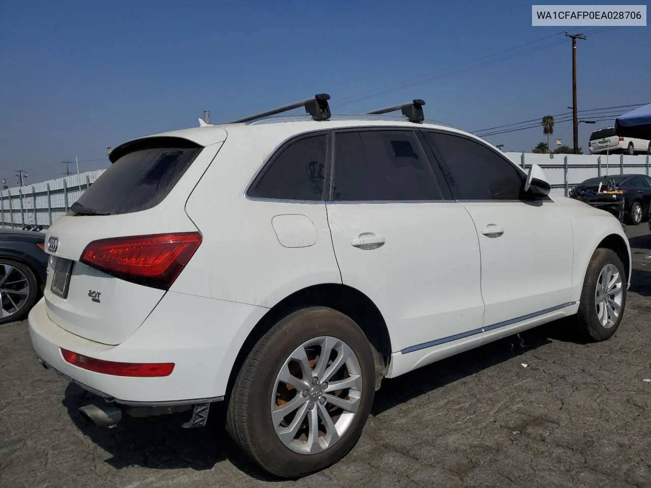 2014 Audi Q5 Premium VIN: WA1CFAFP0EA028706 Lot: 76208224