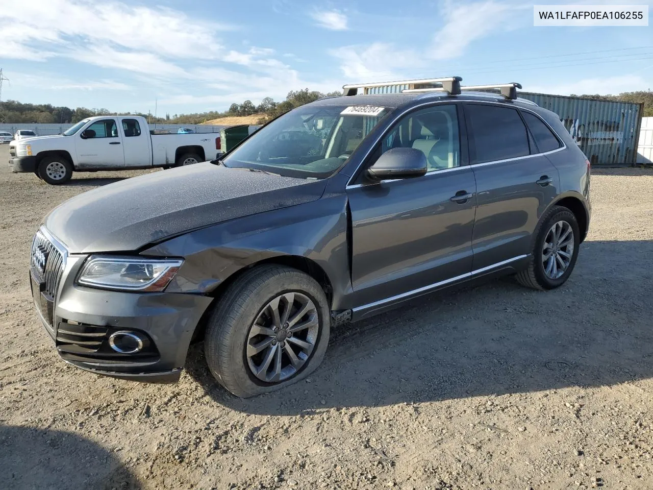 2014 Audi Q5 Premium Plus VIN: WA1LFAFP0EA106255 Lot: 76469204