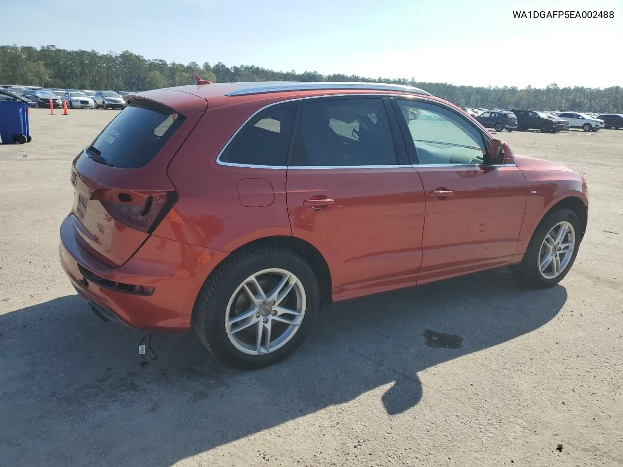 2014 Audi Q5 Premium Plus VIN: WA1DGAFP5EA002488 Lot: 76987014