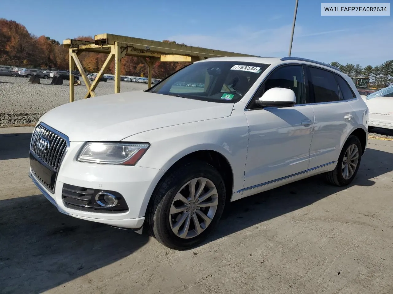 2014 Audi Q5 Premium Plus VIN: WA1LFAFP7EA082634 Lot: 77600584