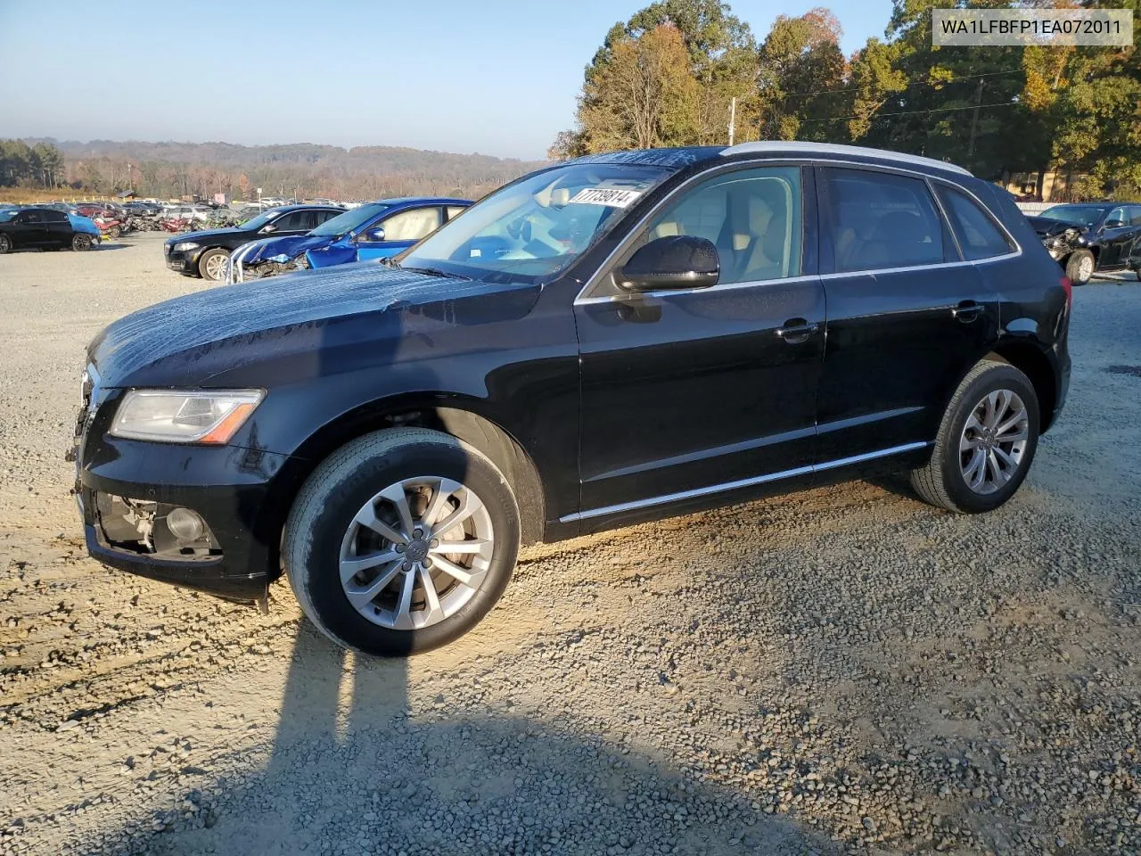 2014 Audi Q5 Premium Plus VIN: WA1LFBFP1EA072011 Lot: 77739814