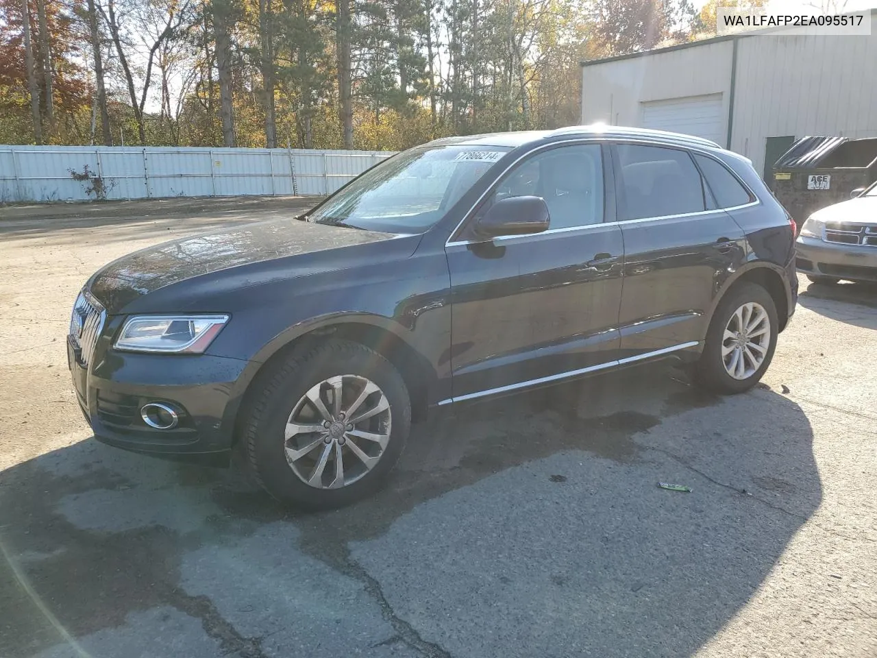 2014 Audi Q5 Premium Plus VIN: WA1LFAFP2EA095517 Lot: 77866214