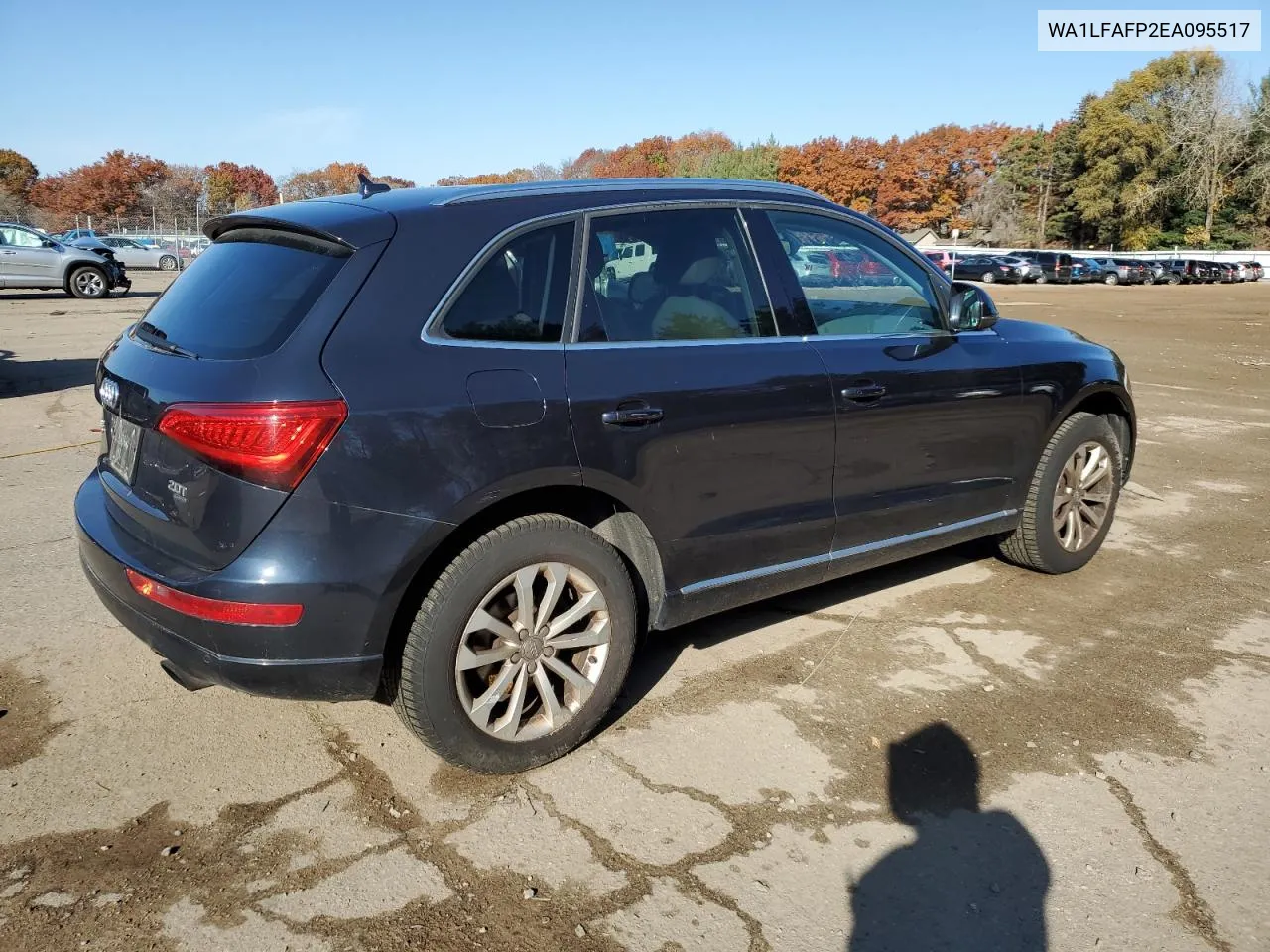 2014 Audi Q5 Premium Plus VIN: WA1LFAFP2EA095517 Lot: 77866214