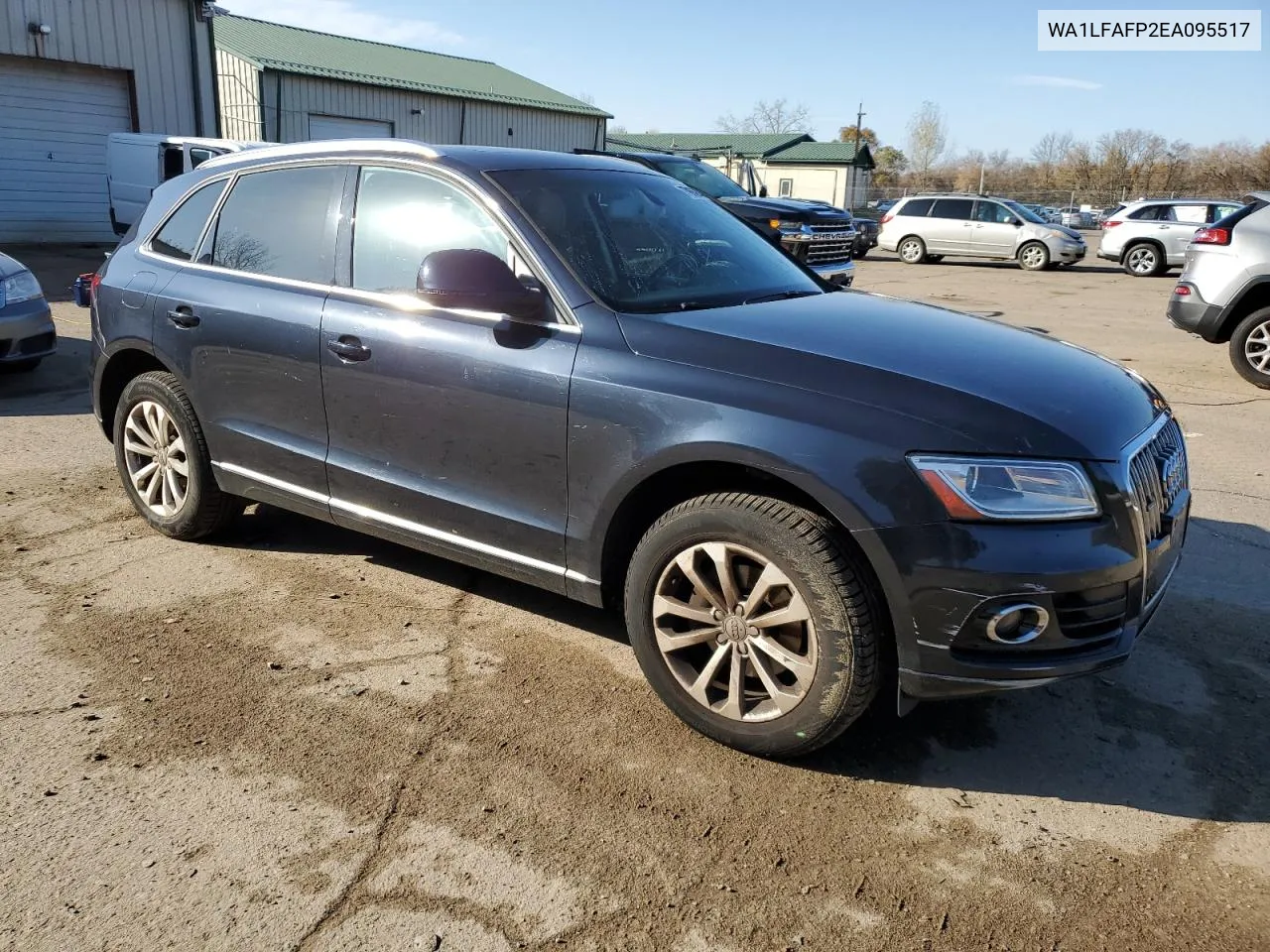 2014 Audi Q5 Premium Plus VIN: WA1LFAFP2EA095517 Lot: 77866214