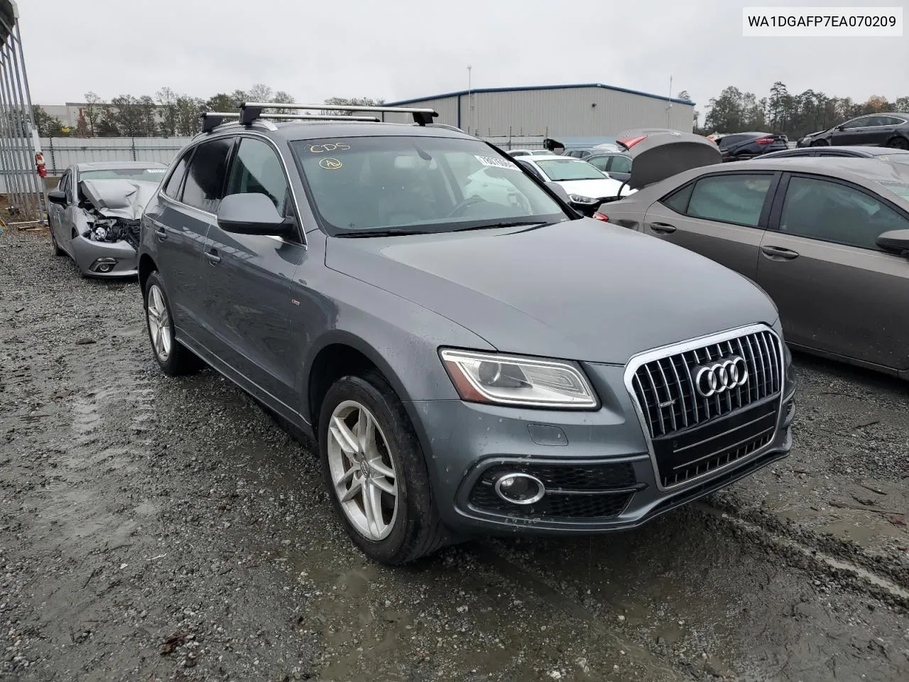 2014 Audi Q5 Premium Plus VIN: WA1DGAFP7EA070209 Lot: 78076064