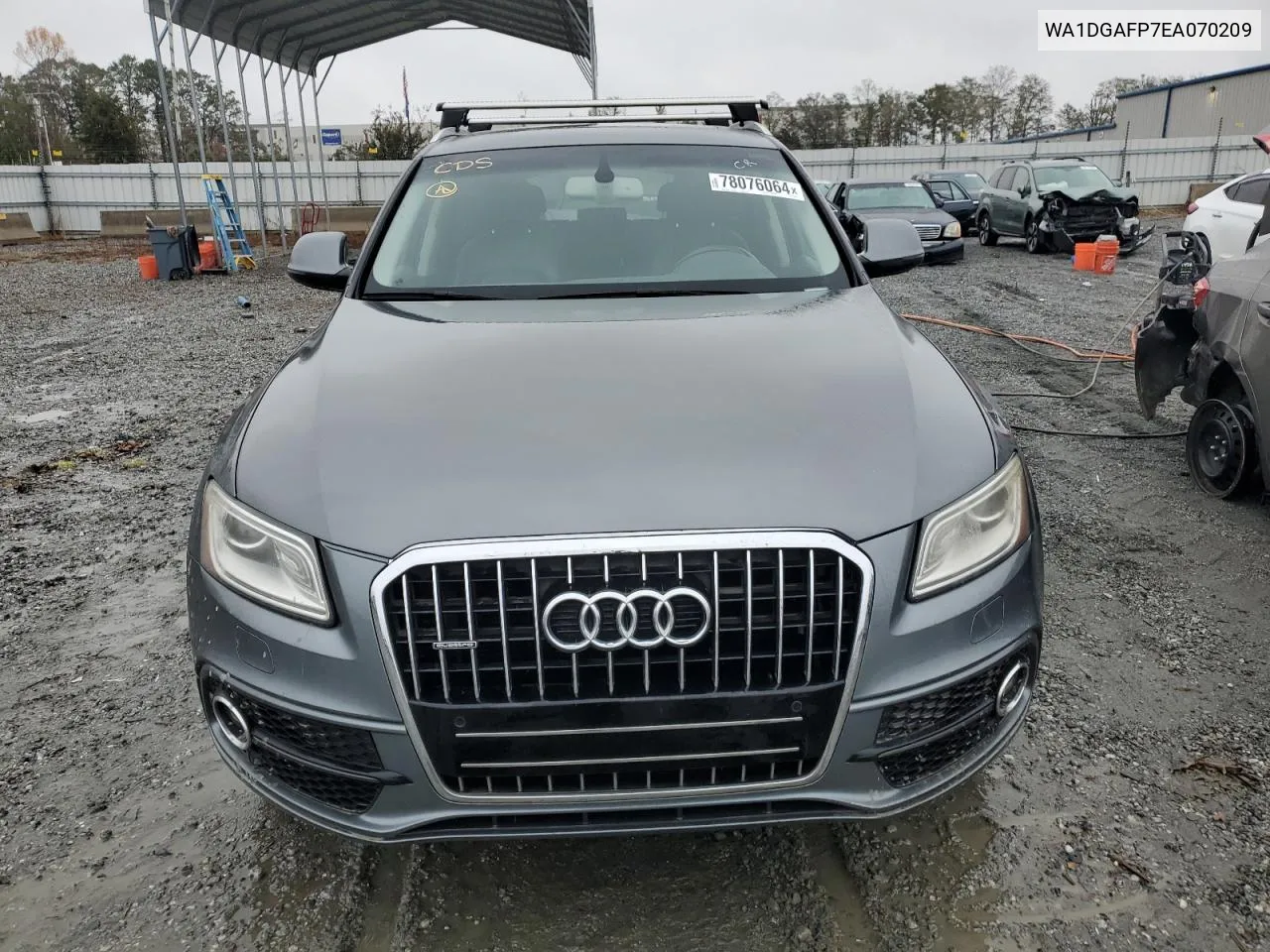 2014 Audi Q5 Premium Plus VIN: WA1DGAFP7EA070209 Lot: 78076064