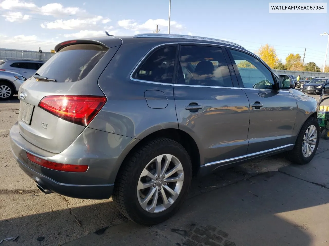 2014 Audi Q5 Premium Plus VIN: WA1LFAFPXEA057954 Lot: 78191084