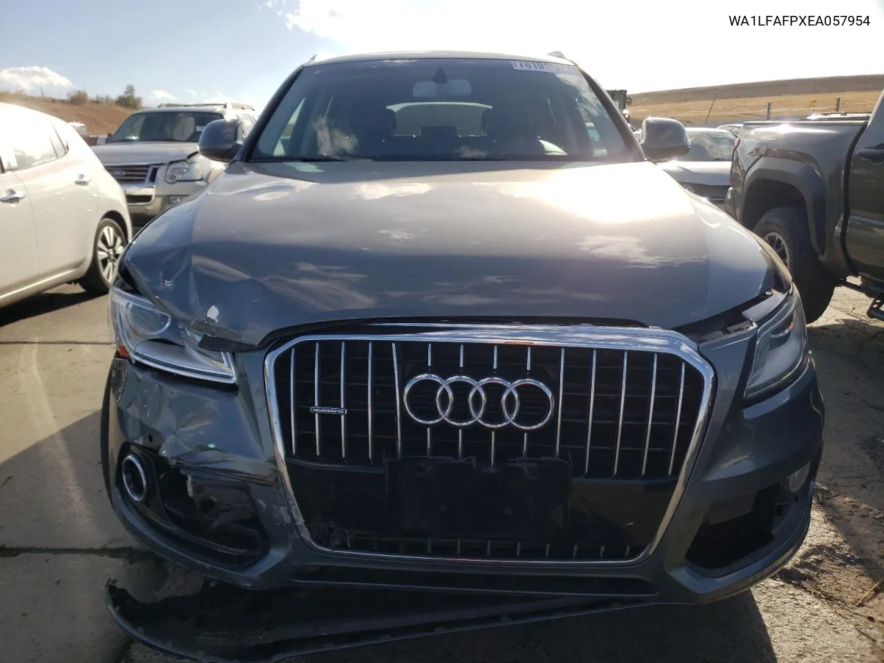 2014 Audi Q5 Premium Plus VIN: WA1LFAFPXEA057954 Lot: 78191084