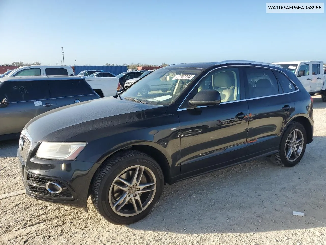 2014 Audi Q5 Premium Plus VIN: WA1DGAFP6EA053966 Lot: 78709794