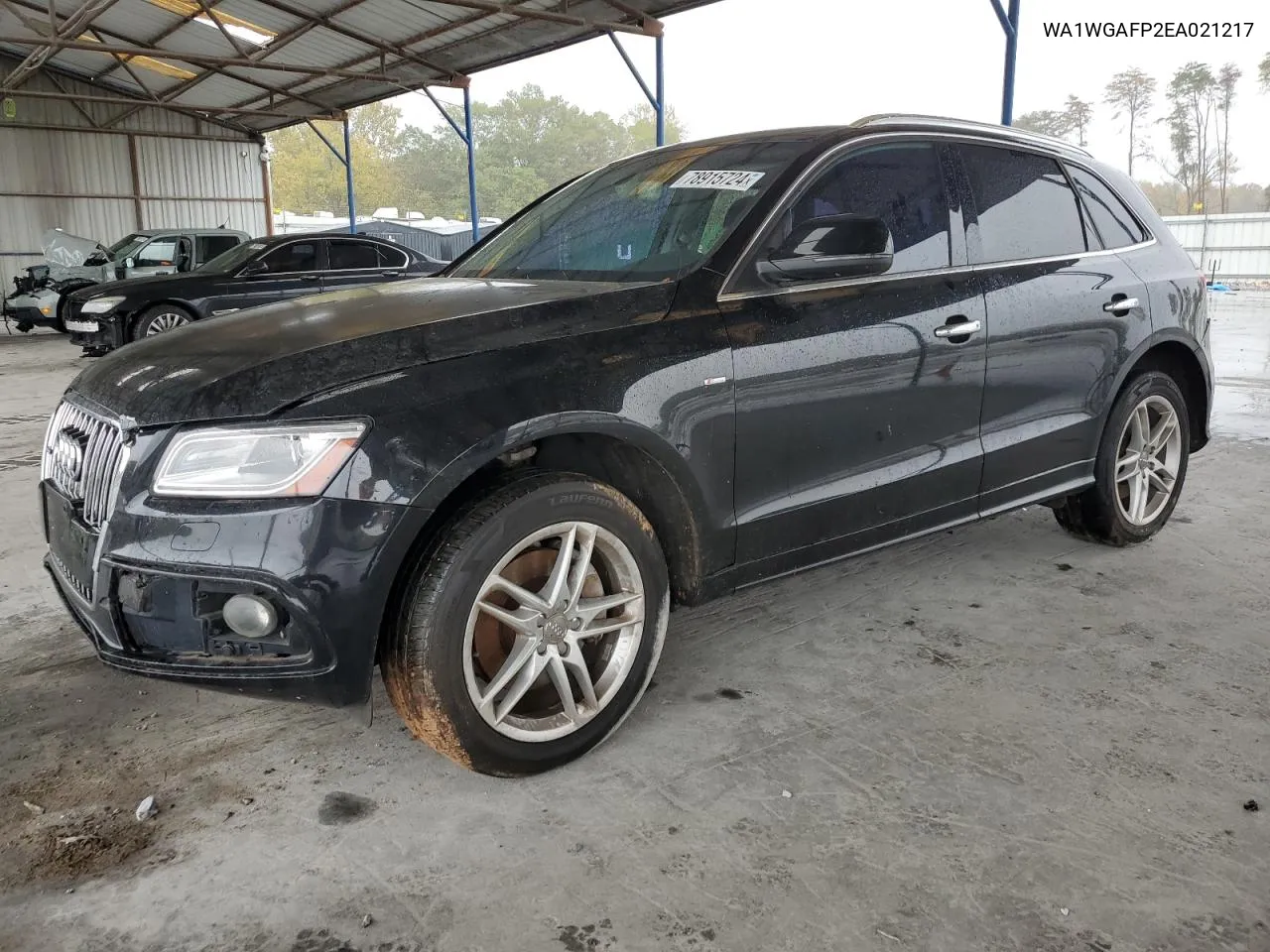 2014 Audi Q5 Prestige VIN: WA1WGAFP2EA021217 Lot: 78915724