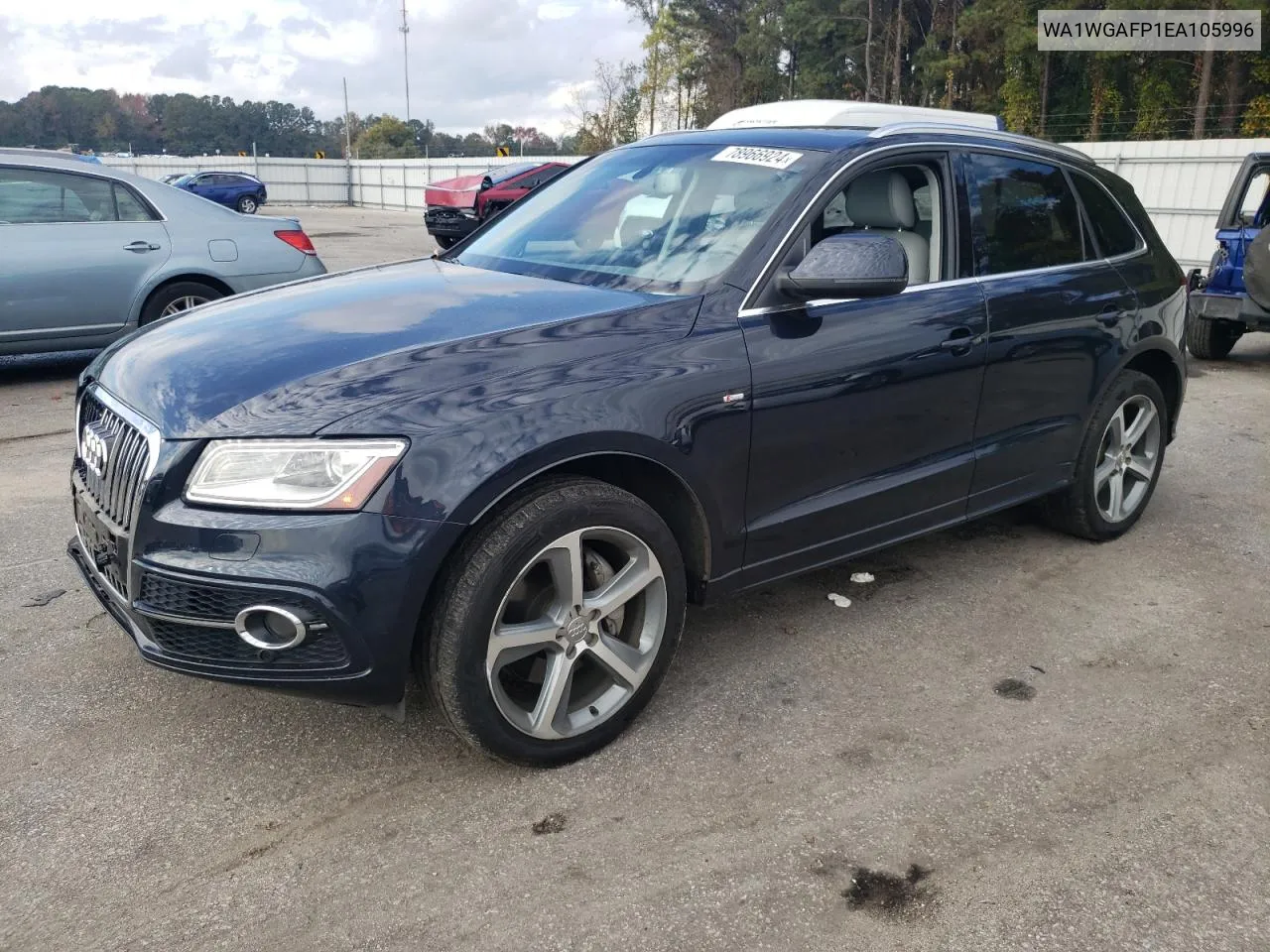 2014 Audi Q5 Prestige VIN: WA1WGAFP1EA105996 Lot: 78966924