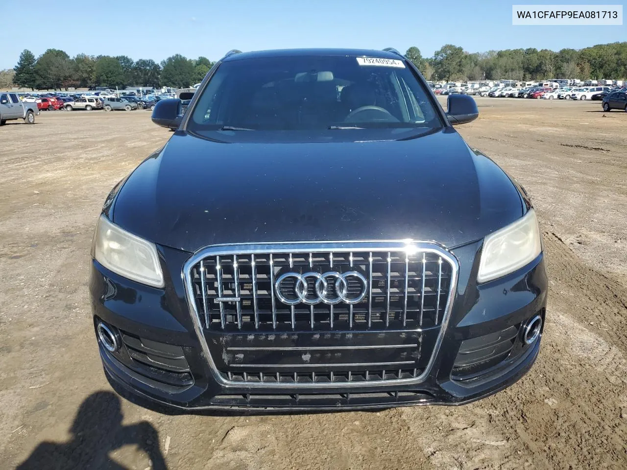 2014 Audi Q5 Premium VIN: WA1CFAFP9EA081713 Lot: 79240954