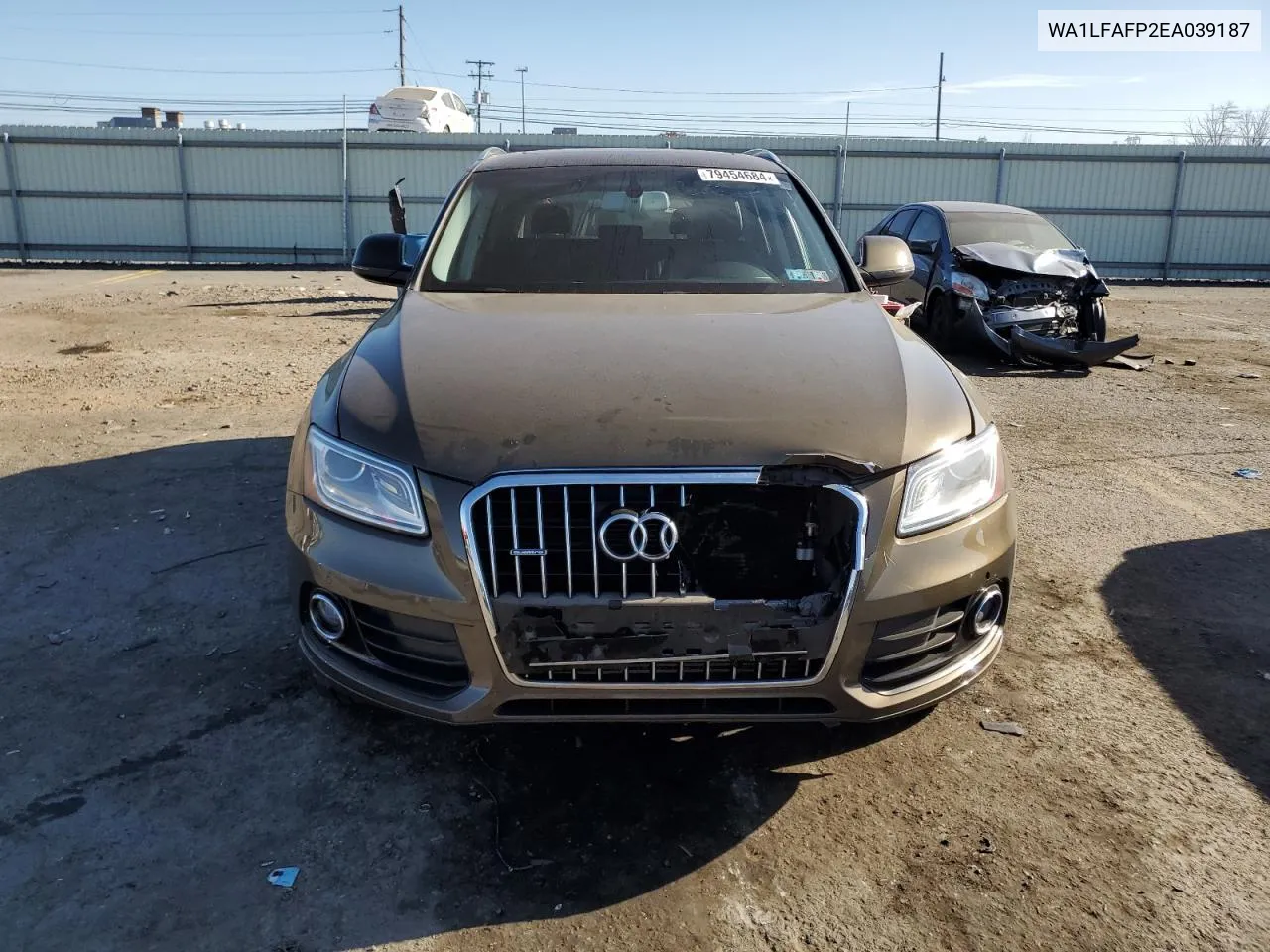 2014 Audi Q5 Premium Plus VIN: WA1LFAFP2EA039187 Lot: 79454684