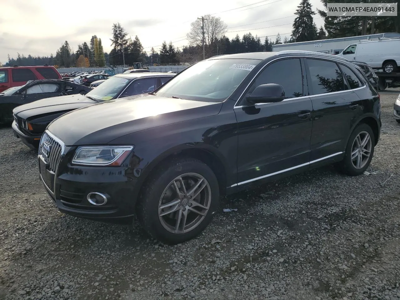 2014 Audi Q5 Tdi Premium Plus VIN: WA1CMAFP4EA091443 Lot: 79533804