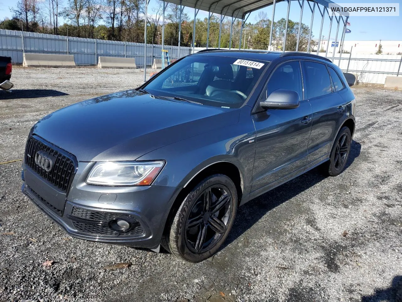 2014 Audi Q5 Premium Plus VIN: WA1DGAFP9EA121371 Lot: 80151814