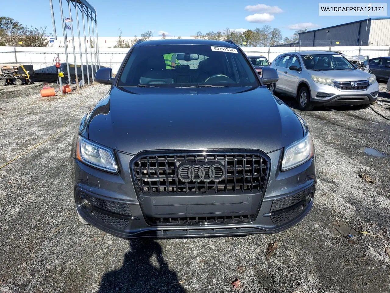 2014 Audi Q5 Premium Plus VIN: WA1DGAFP9EA121371 Lot: 80151814