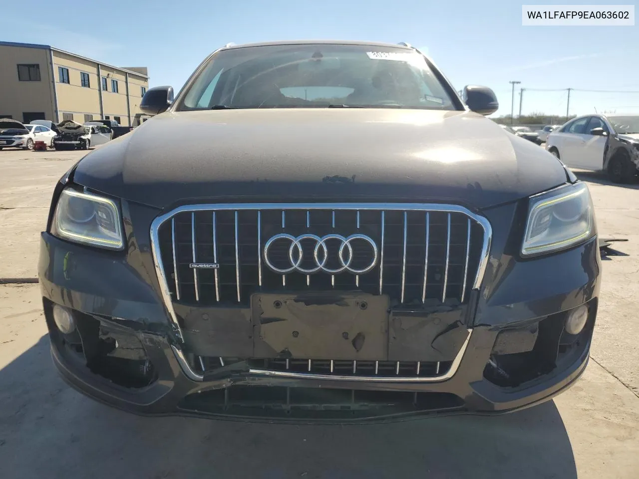 2014 Audi Q5 Premium Plus VIN: WA1LFAFP9EA063602 Lot: 80378094