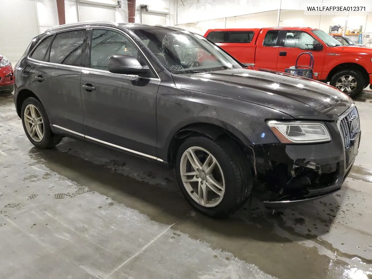 2014 Audi Q5 Premium Plus VIN: WA1LFAFP3EA012371 Lot: 80384694