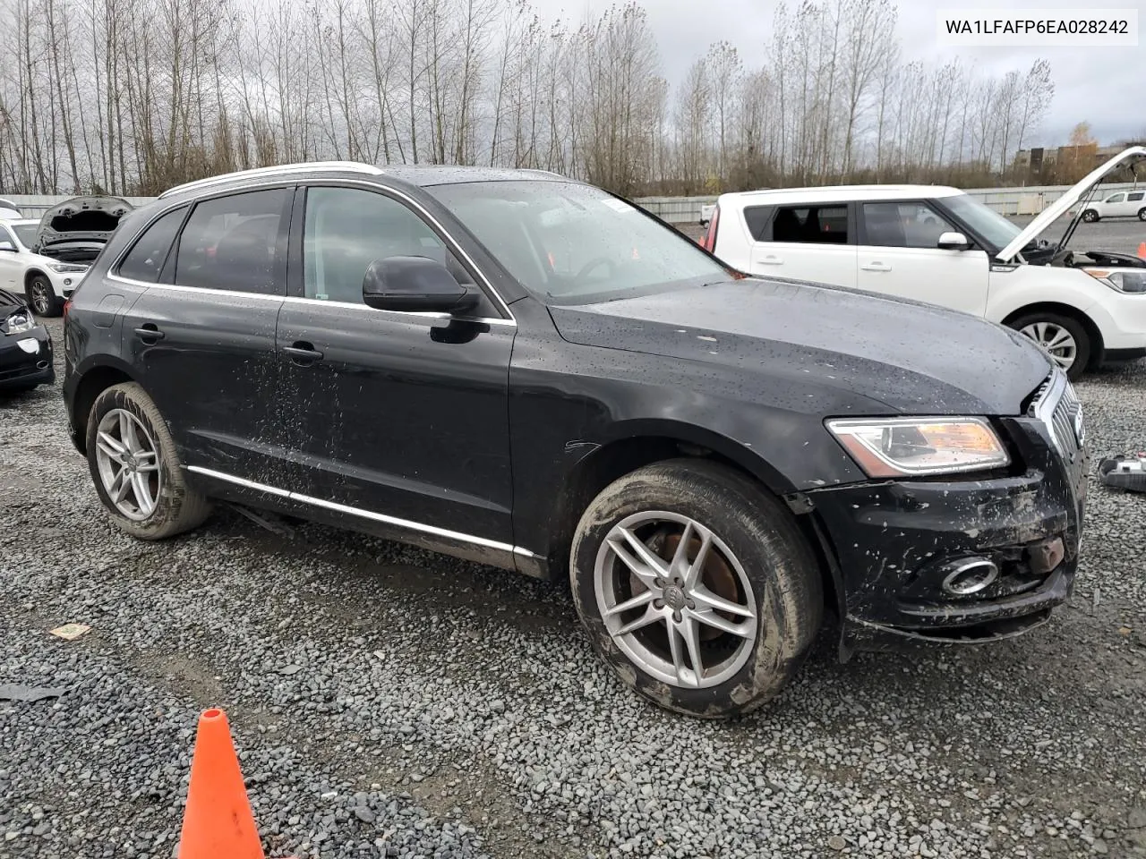 2014 Audi Q5 Premium Plus VIN: WA1LFAFP6EA028242 Lot: 80533824