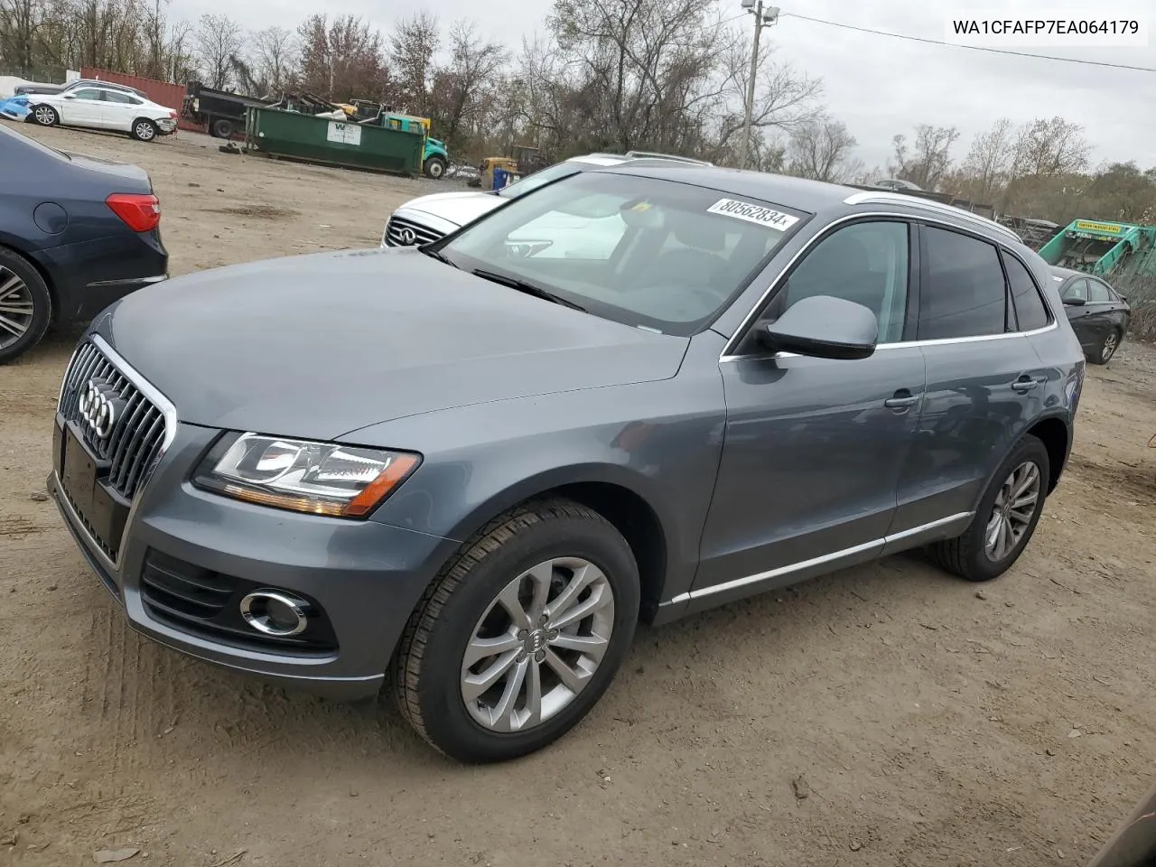 2014 Audi Q5 Premium VIN: WA1CFAFP7EA064179 Lot: 80562834