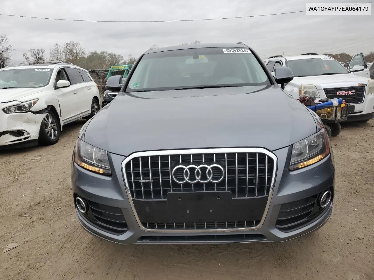 2014 Audi Q5 Premium VIN: WA1CFAFP7EA064179 Lot: 80562834