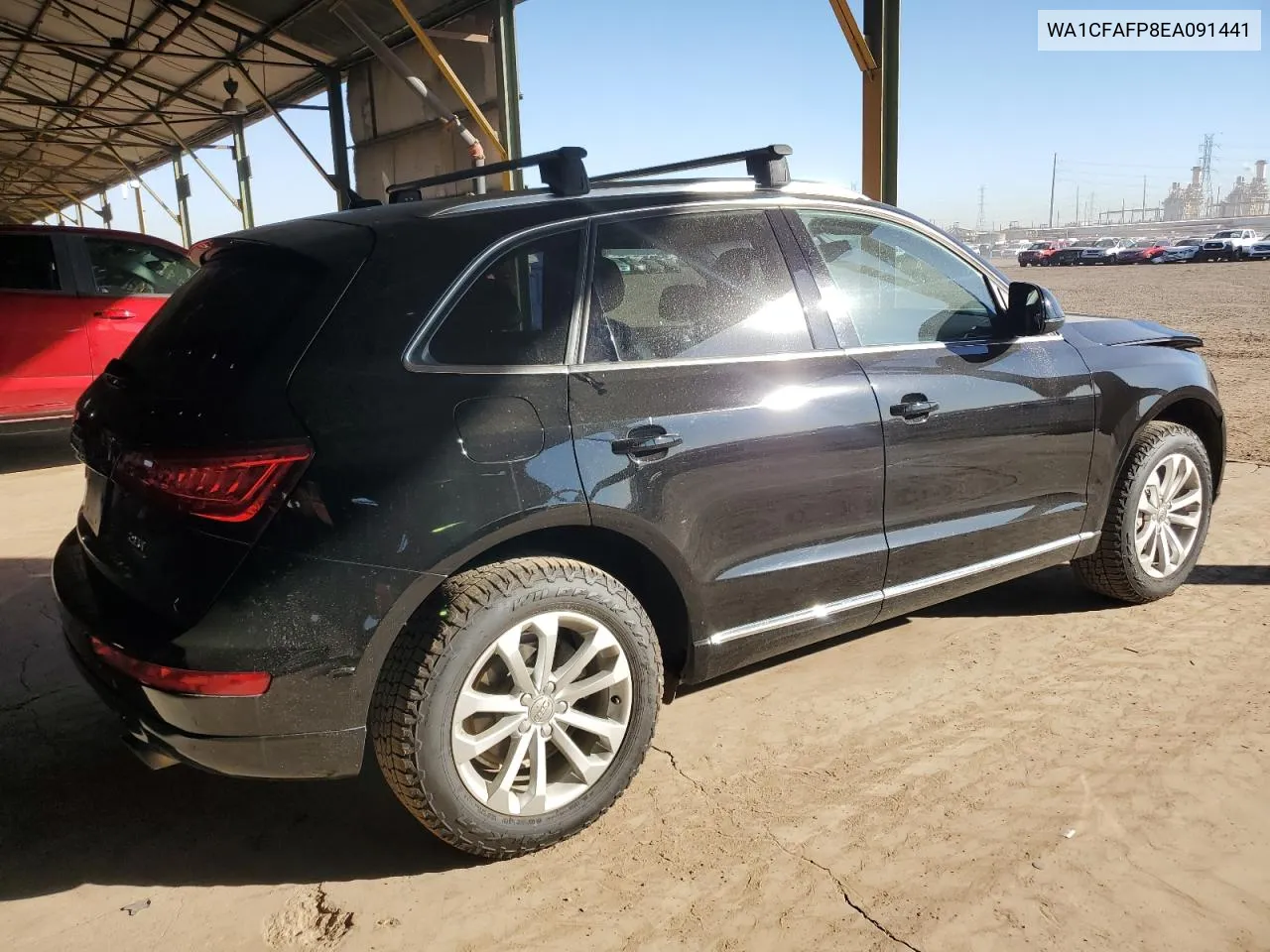 2014 Audi Q5 Premium VIN: WA1CFAFP8EA091441 Lot: 80957394