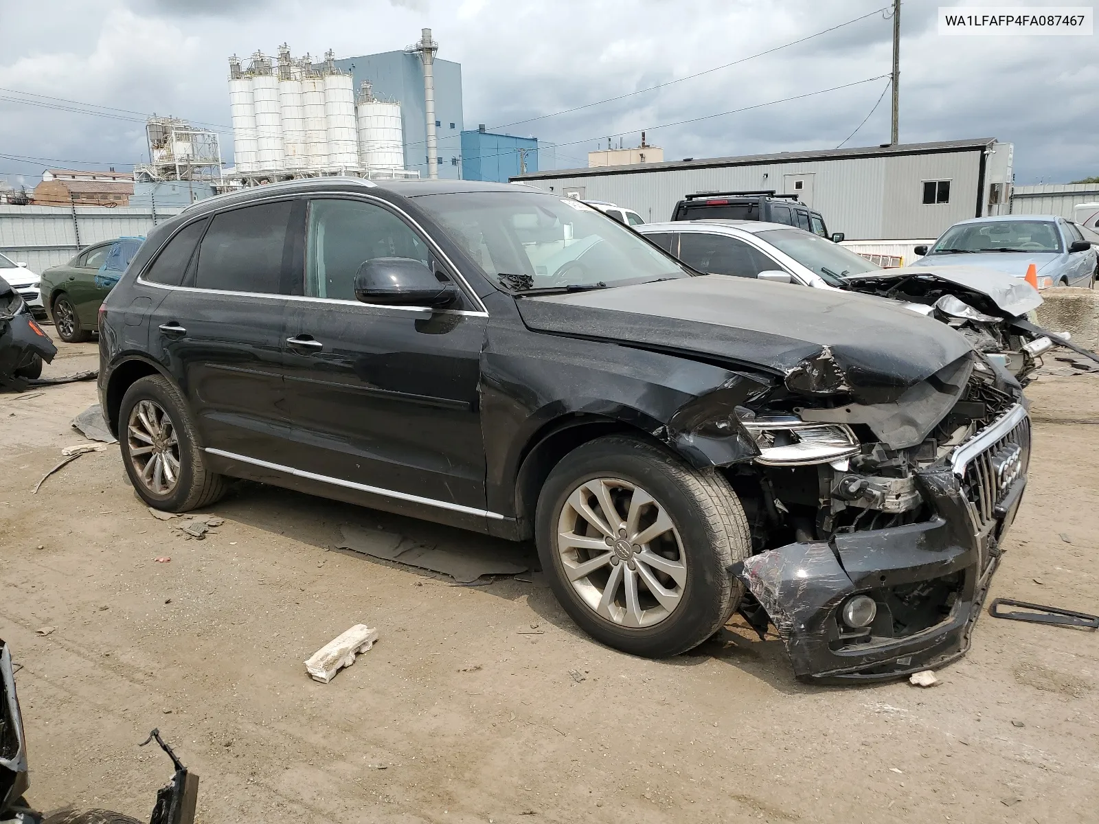 2015 Audi Q5 Premium Plus VIN: WA1LFAFP4FA087467 Lot: 64526034