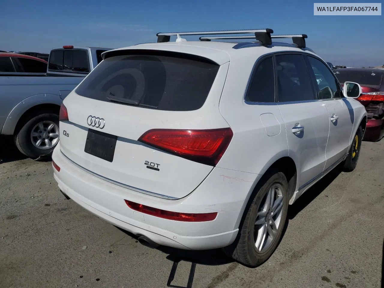 2015 Audi Q5 Premium Plus VIN: WA1LFAFP3FA067744 Lot: 66564934