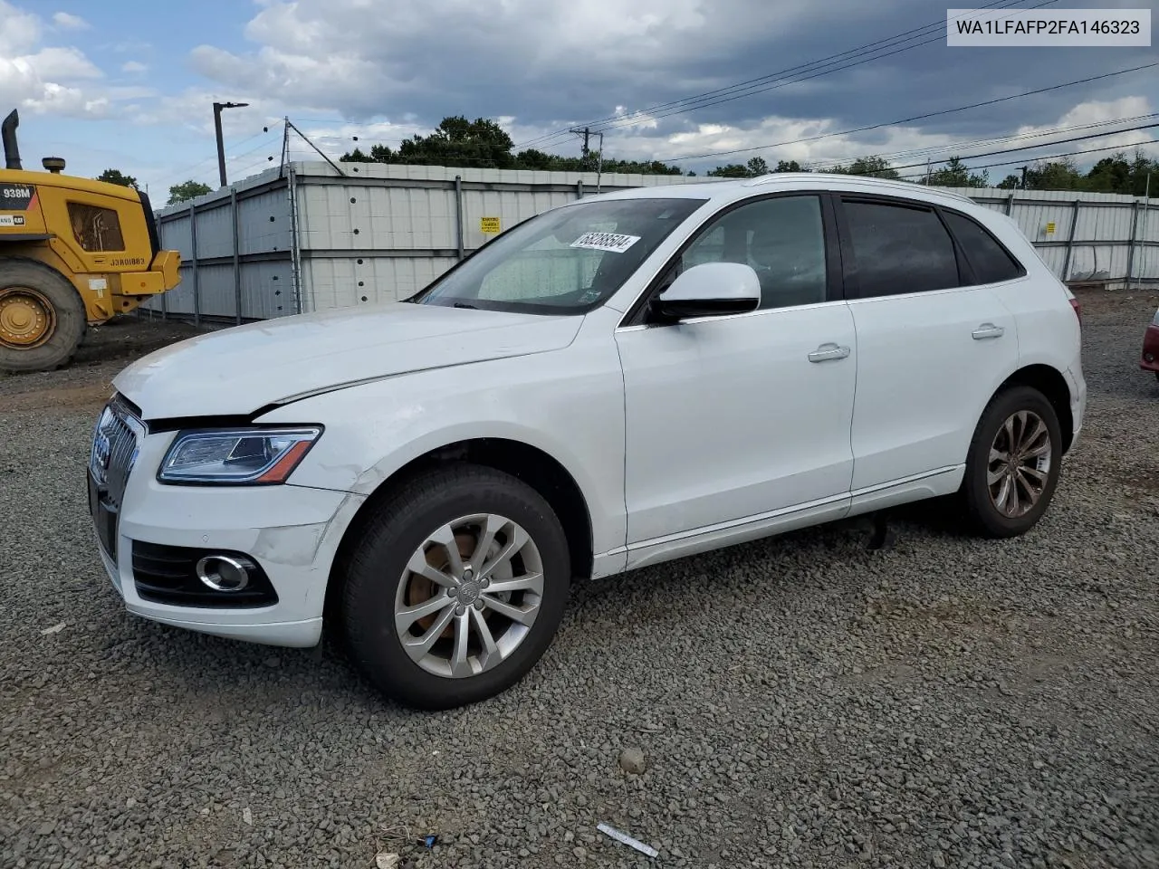 2015 Audi Q5 Premium Plus VIN: WA1LFAFP2FA146323 Lot: 68288504