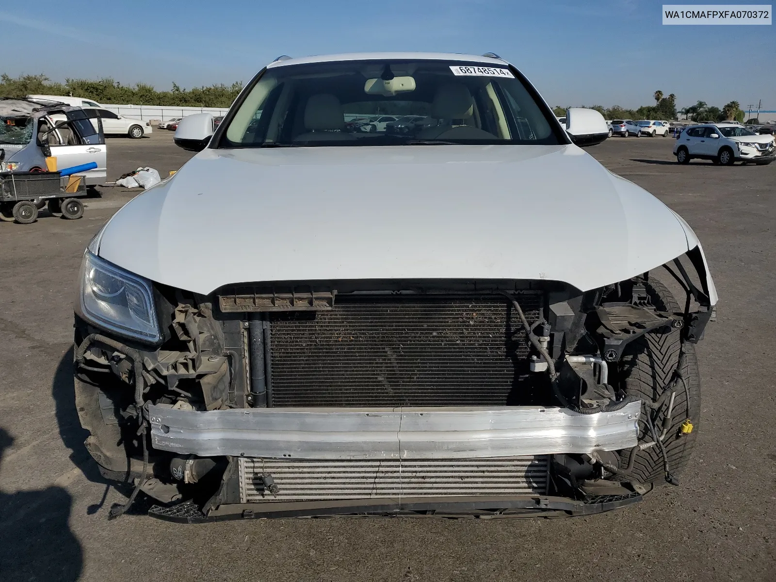 WA1CMAFPXFA070372 2015 Audi Q5 Tdi Premium Plus