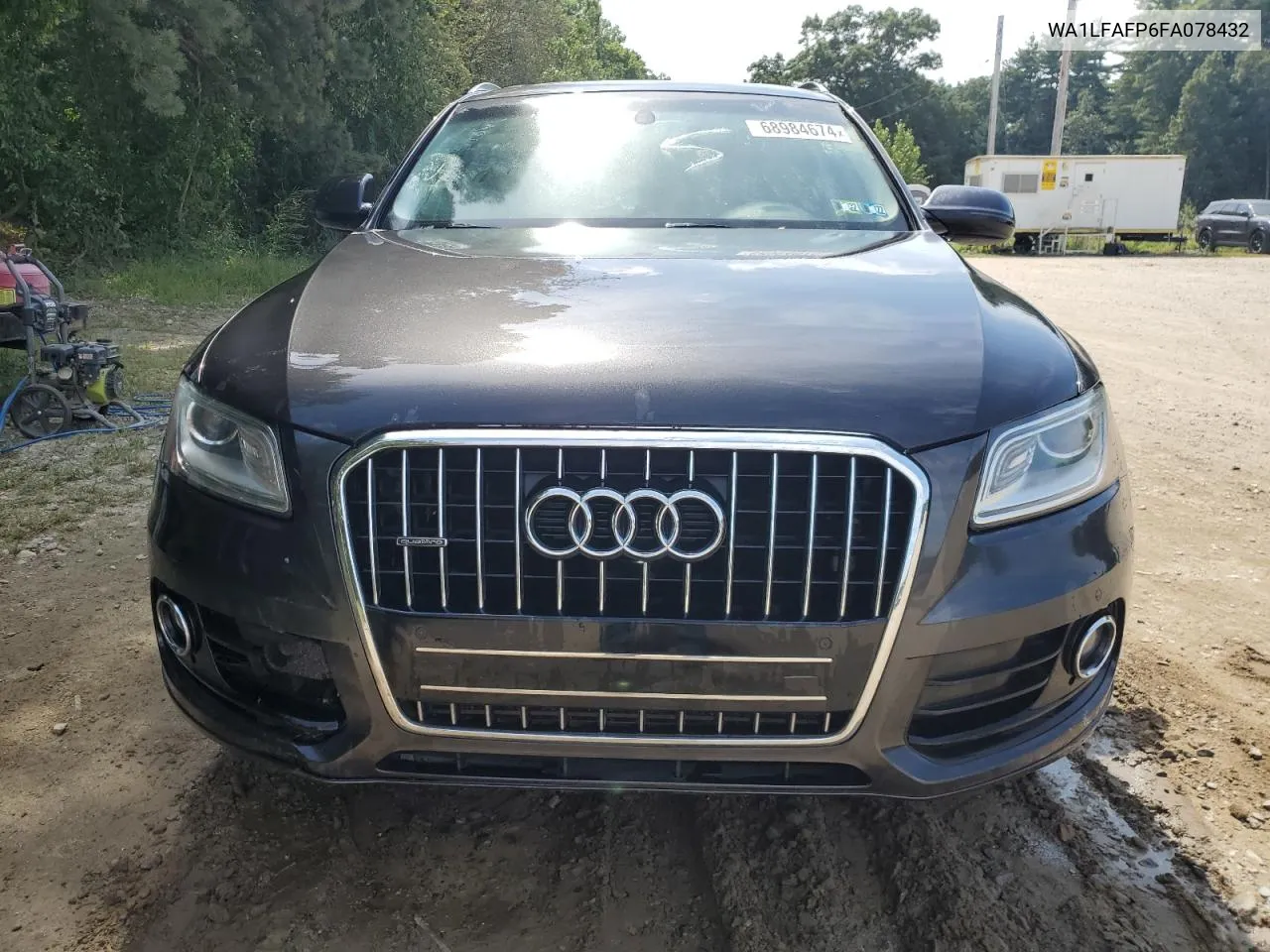 2015 Audi Q5 Premium Plus VIN: WA1LFAFP6FA078432 Lot: 68984674