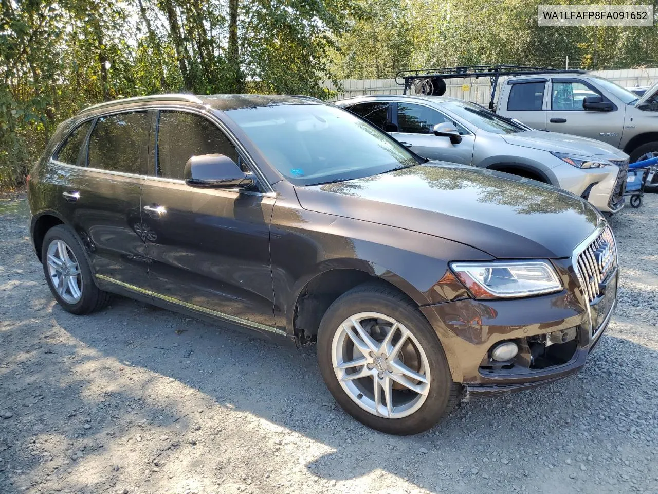 2015 Audi Q5 Premium Plus VIN: WA1LFAFP8FA091652 Lot: 69826094