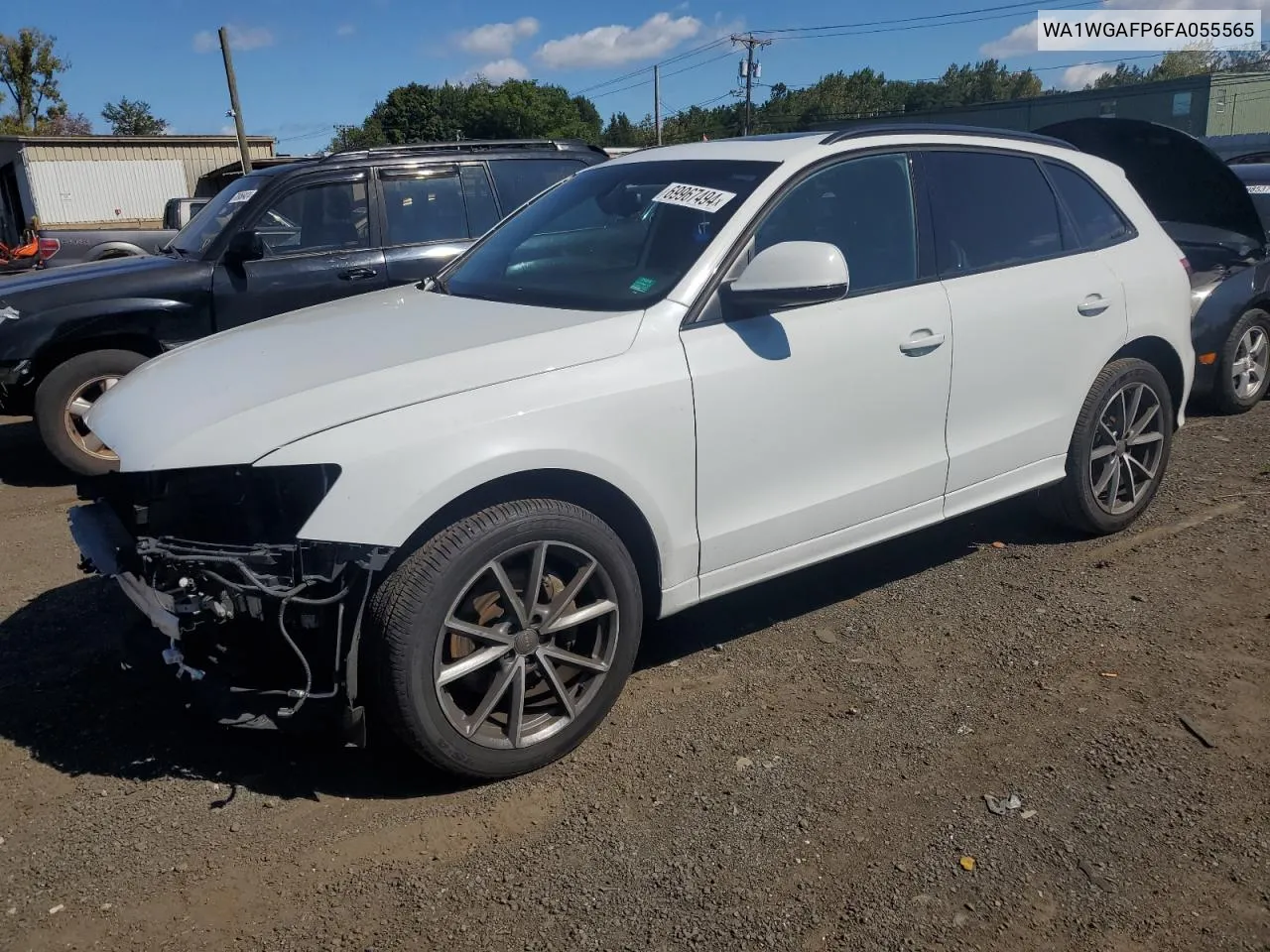 2015 Audi Q5 Prestige VIN: WA1WGAFP6FA055565 Lot: 69967494