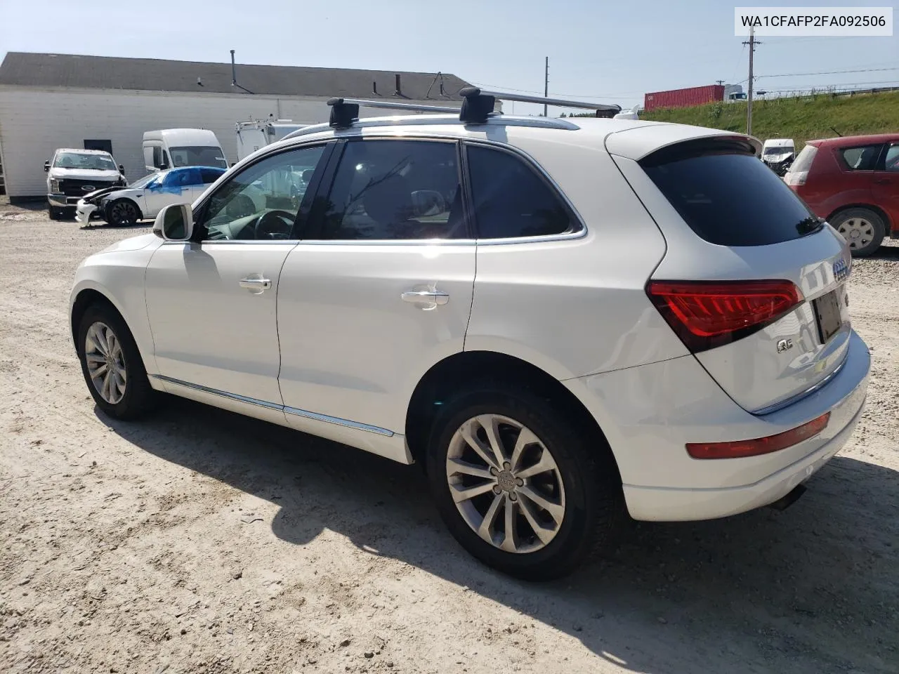 2015 Audi Q5 Premium VIN: WA1CFAFP2FA092506 Lot: 71202094