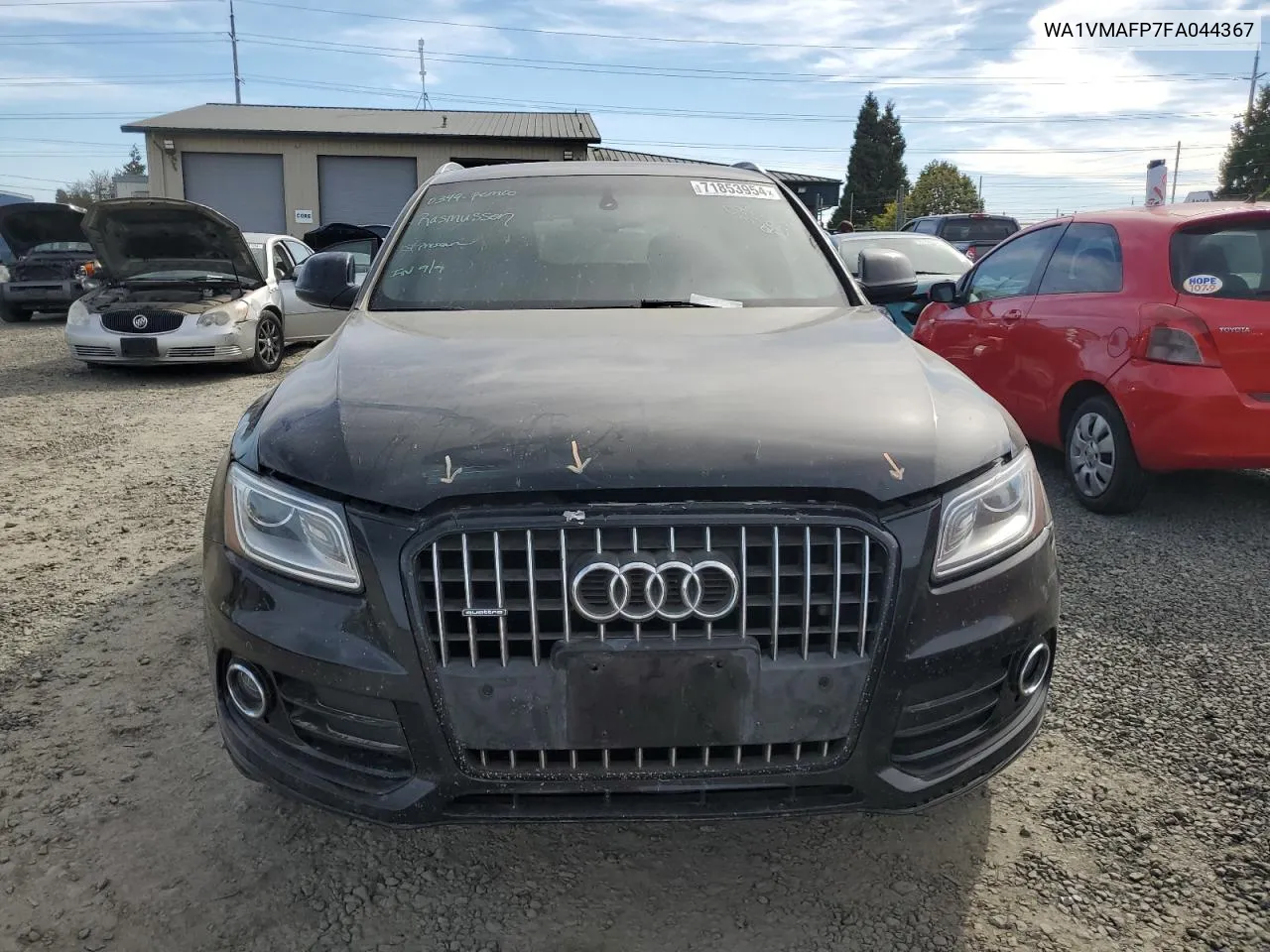 WA1VMAFP7FA044367 2015 Audi Q5 Tdi Prestige