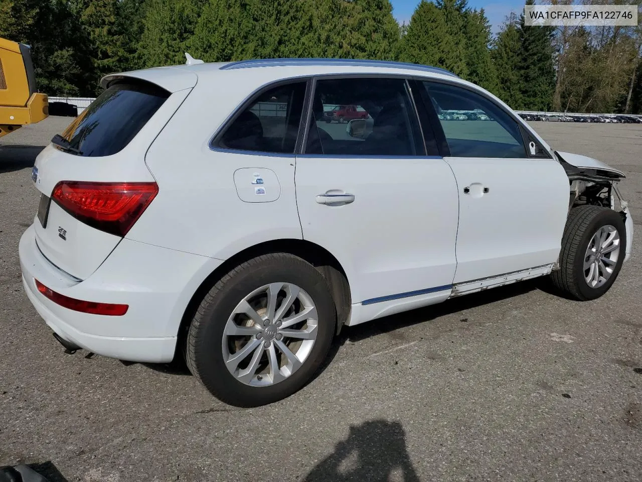 2015 Audi Q5 Premium VIN: WA1CFAFP9FA122746 Lot: 72343924