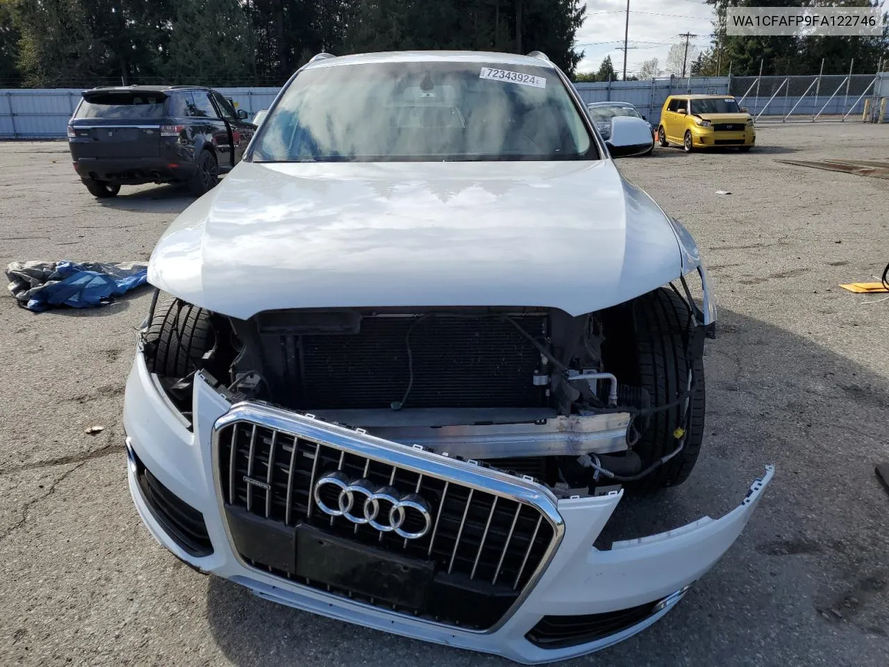 2015 Audi Q5 Premium VIN: WA1CFAFP9FA122746 Lot: 72343924