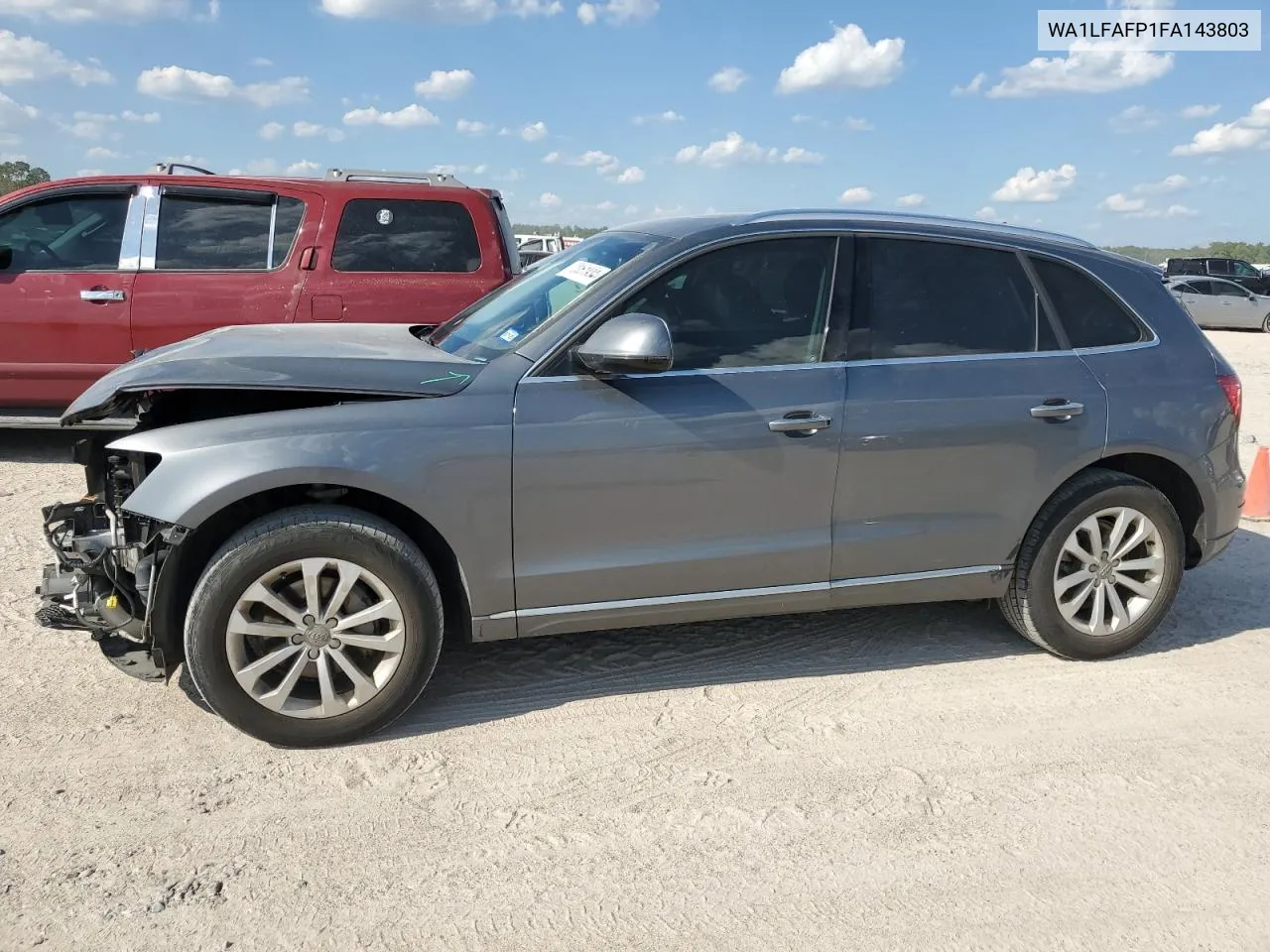 2015 Audi Q5 Premium Plus VIN: WA1LFAFP1FA143803 Lot: 72351934