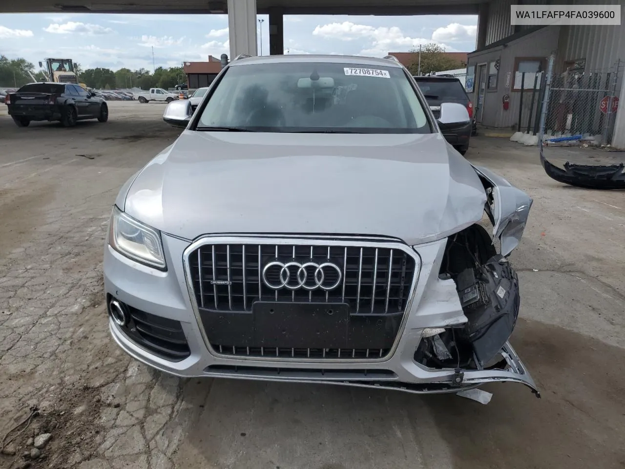 2015 Audi Q5 Premium Plus VIN: WA1LFAFP4FA039600 Lot: 72708754